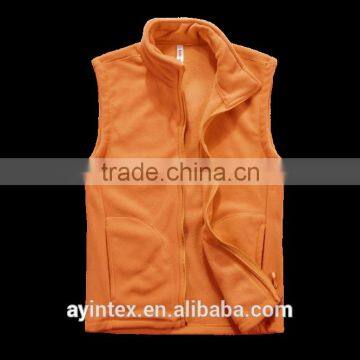 2016 Anti-pilling New Style Sleeveless Polar Fleece Winter Jacket for Men ,man Vest