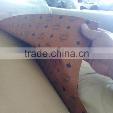Printed Fabric of PVC Artificial Leather Stock Lot , A Grade Pvc Synthetic Leather for Bags and Sofa photo-5