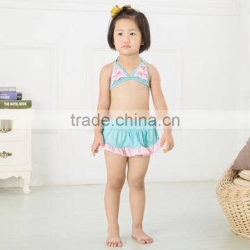 2017 Baby Summer Boutique Clothing Set Baby Bikini Children's Swimwear Kids Swimming Wear Baby Beach Clothing photo-4