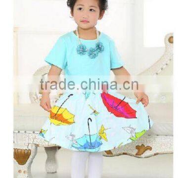2016 China Product and Low Price Wholesale Pleated Skitrs Set With Top and Skirt and Headband for 6months -8years Baby Kids photo-6