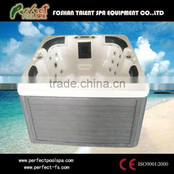 Thetis acrylic massage hot tub spa in china