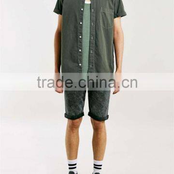 Trade Assurance Supplier Cheap Wholesale Green and White Ringer Gym Vest for Men photo-4