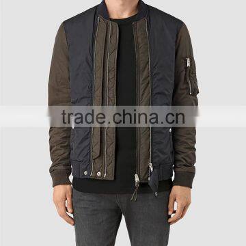 MGOO Custom Design Adult Mens Jackets And Blazers Quilted Padded Style Tops Zip Up Long Sleeves Tops photo-2