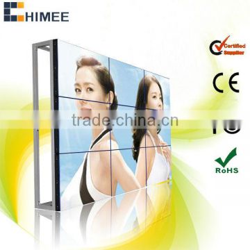 46inch 5.3 mm ultra narrow bezel exhibition lcd video wall(HQ460-V,support touch and pc)