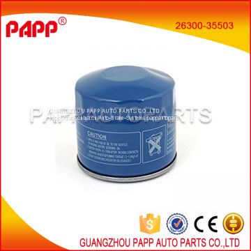 factory direct selling genuine hyundai oil filter 26300-35503