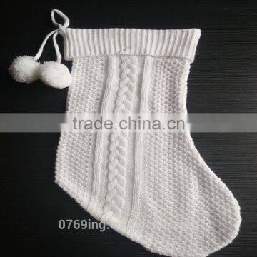 Hot Sale Festival Christmas Knitting Sock Decoration Christmas Knitted Sock photo-2