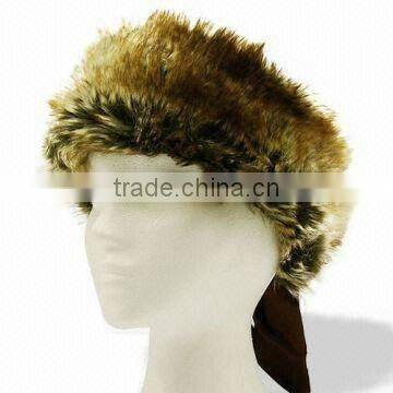 Fashionable and Stylish Winter Hat, Made of Artificial Wool, Keeps Warm, OEM Orders Welcomed