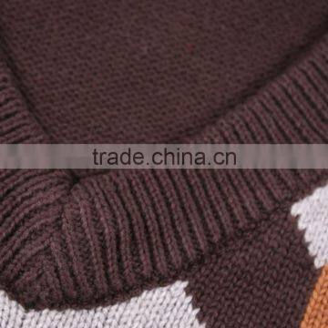 Cotton Knitting Men's Sleeveless Sweater Vest Patterns photo-4