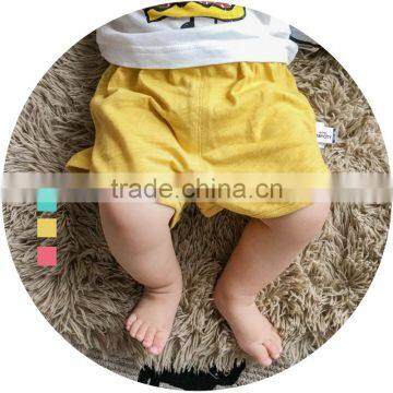 S17042A Wholesale Children's Pure Color Baby Summer Shorts