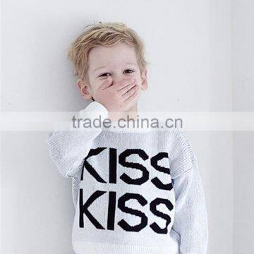 S17701A 2017 Fashion Sweater Designs for Kids Knitted Child Sweater photo-3