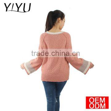 New Design Style Pagoda Sleeve School Unifrom Sweater photo-3