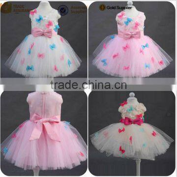 Walson Children Clothes White Color Little Girls Pageant Dress 3 Year Old Girl Dress photo-5