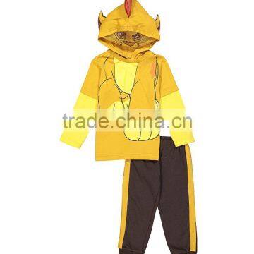 2017 Baby Wholesale Children's Toddler Boy Clothing Hoodies + Pants Custom Kids Clothes Set photo-3