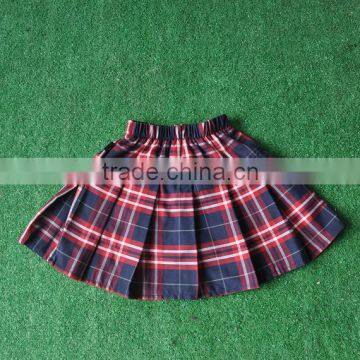 2016 Popular Primary Red School Uniform Skirt