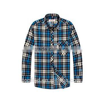 Mens custom flannel shirts checks plaid casual shirts for man wholesale