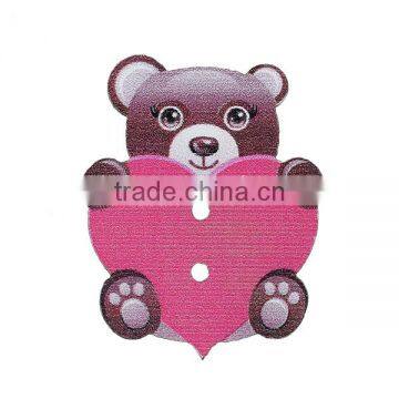 Factory Wholesale High Quality Wooden Button photo-3