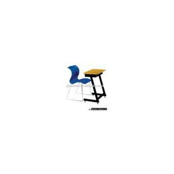 school desk and chair