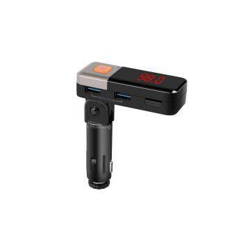 Car Bluetooth handsfree Kit FM Transmitter TF card MP3 Player dual usb charger BC11