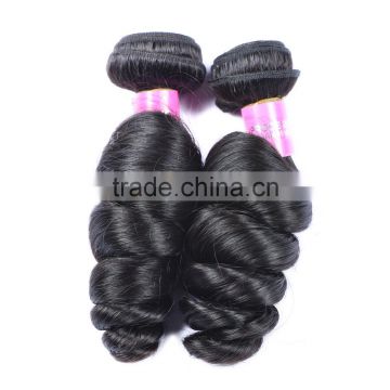 Buy Human Hair Online Indian Loose Wave Hair Pieces 100% Virgin Unprocessed Raw Indian Temple Hair