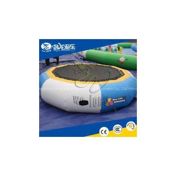 inflatable water game, lake water park game, water trampoline game