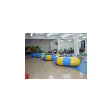 High Density Inflatable Water Trampoline for Playground / Amusement Park Equipment