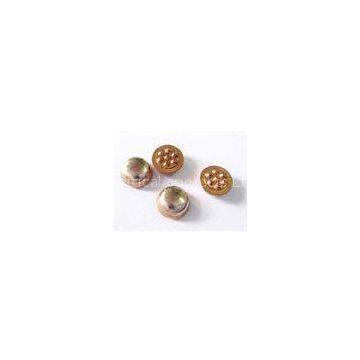 Copper and Silver Composite Electrical Switch Contacts Button , ISO / CE
