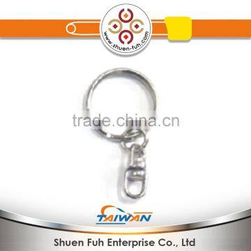 General ring Customer rotatable parts Metal Key Chain