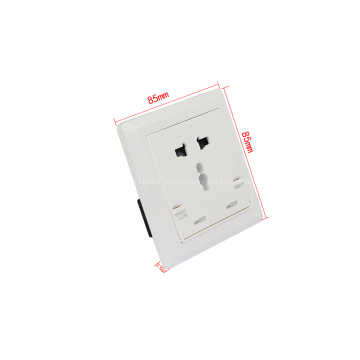 2 USB Port & 1 Walk Sockets