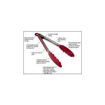 High-quality Silicone Kitchen Food Tong photo-2