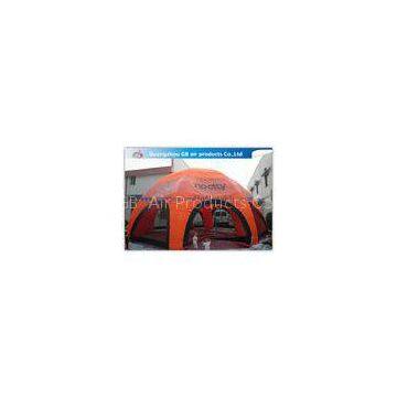 Orange Inflatable Spider Tent With 8 Legs Weather - Resistant ODM / OEM