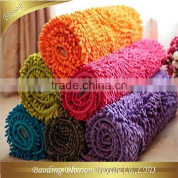 china wholesale Fluffy microfiber Chenille door mat