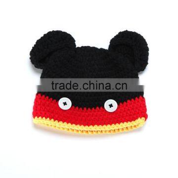 2015 wholesale baby animals hat animals warm winter hat