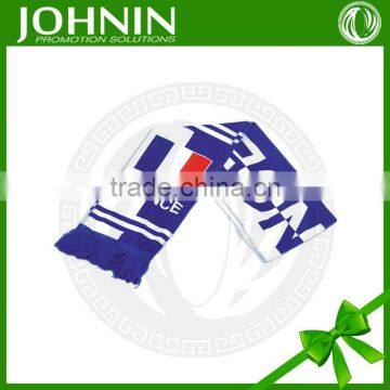 Sublimation Printed Promotional Polar Fleece Football Fans Scarf photo-2