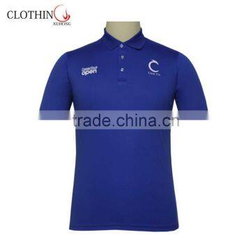 Factory custom men breathable microfiber polo shirt