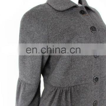 2015-2016AW Anti-pilling 100% Pure Ladies' Cashmere Long Coat photo-2