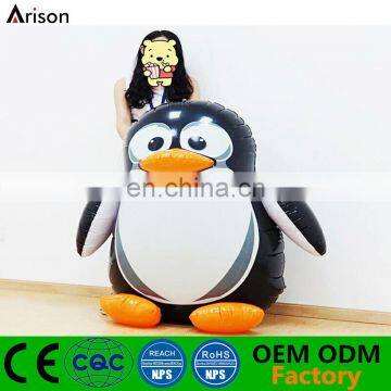 Inflatable 3D cartoon penguin toy inflatable animal penguin model inflatable lifelike peguin
