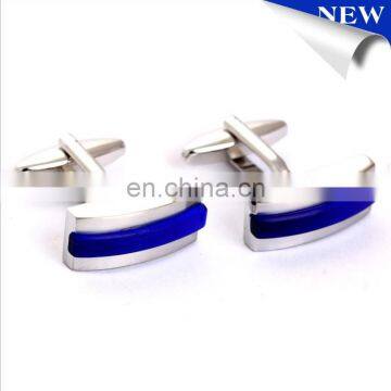 2015 Fashion Blue stone Cufflink Men's Gift