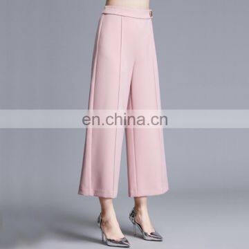 Latest Wholesale Ankle Long Fashion Women Pink Pants