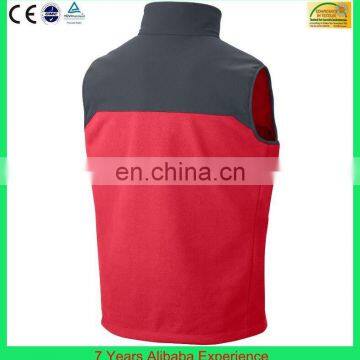 China New Design Unisex Fashion Fleece Vest Wholesale- 7 Years Service