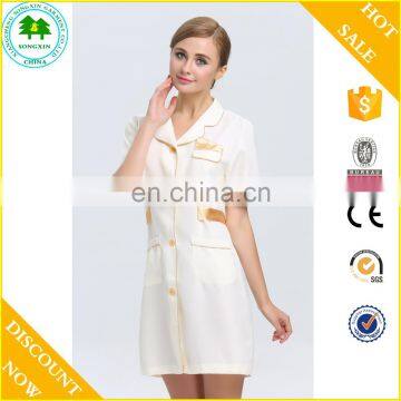 Wholesale fashion women work wear beauty salon uniform coverall