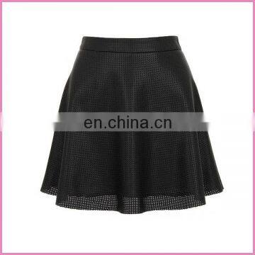 locating hollow PU mini lining bubble skirt