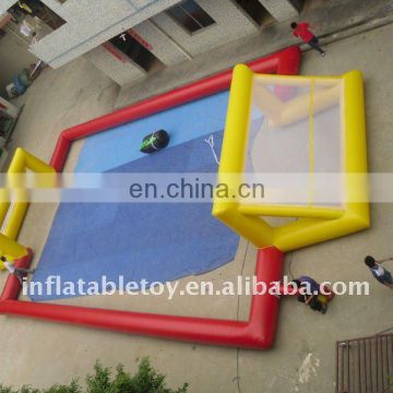 inflatable football pitch