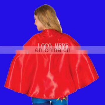 Factory direct sell customized kids cape for halloween or carnival event