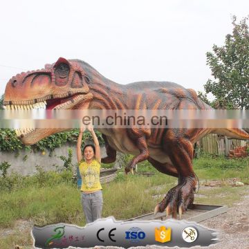 KAWAH Outdoor Fiberglass Dinosaur T-rex Garden Statue for Decoration