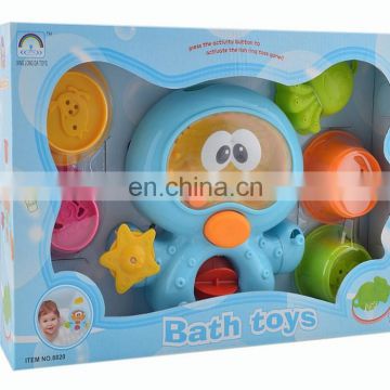 Cheap Cartoon Octopus Bath Toy For 2 Year Old with certificate