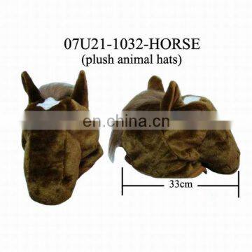 Lovely Horse! Plush Animal Hats! BEST PRICE!