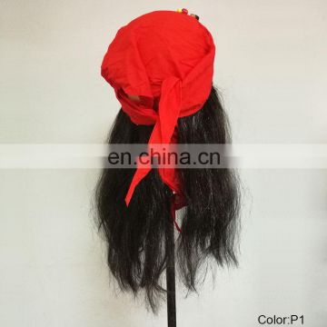 Party Pirate Red Scarf Wigs MW-010 photo-3