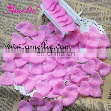 Heart shape fabric dried rose petals