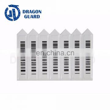 DRAGON GUARD Best design channel tag 58KHz electronic alarm sticker dr alarm sticker for cosmetic anti theft