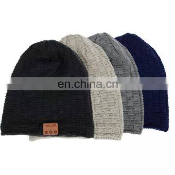 Wholesale Hot Selling High Quality Fashion Wireless Bluetooth Custom Beanie Hat photo-3